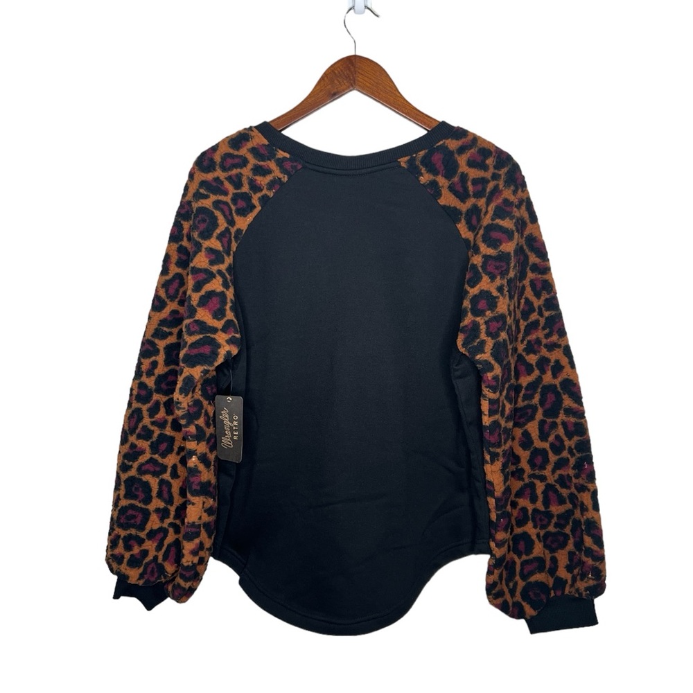 Wrangler Women’s Retro Vintage Cheetah Print Pullover - Picture 8 of 10